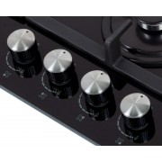 Варочная поверхность газ. Hyundai HHG 6434 BG черный