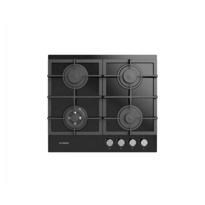 Варочная поверхность газ. Hyundai HHG 6434 BG черный Варочная поверхность газ. Hyundai HHG 6434 BG черный