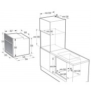 Духовой шкаф эл. GORENJE BSA6747A04X