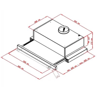 Вытяжка SIMFER 6002X Вытяжка SIMFER 6002X