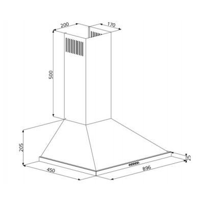 Вытяжка SIMFER 8960SM Вытяжка SIMFER 8960SM