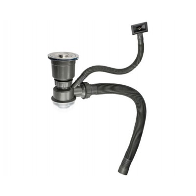 FABIA PROFI - Сифон с переливом с отводом под сливной шланг FABIA PROFI - Сифон с переливом с отводом под сливной шланг