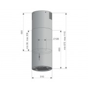 Вытяжка Konigin Fury Black 31