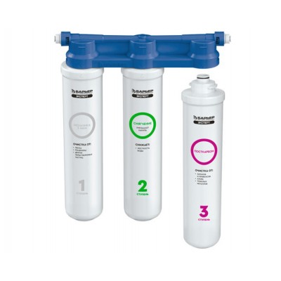 Водоочиститель бытовой "БАРЬЕР EXPERT SLIM ЖЕСТКОСТЬ" (без крана) Водоочиститель бытовой "БАРЬЕР EXPERT SLIM ЖЕСТКОСТЬ" (без крана)