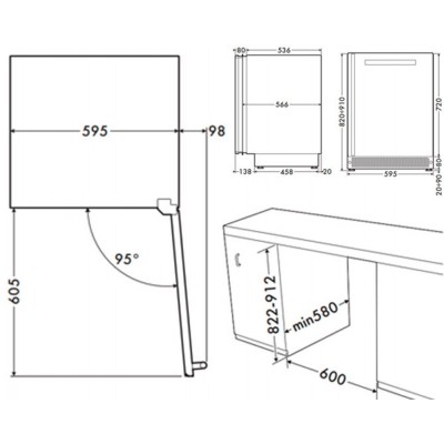 Холодильник встр. винный SMEG CVI638RN3 Холодильник встр. винный SMEG CVI638RN3