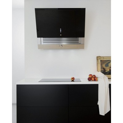 Вытяжка Sirius SLTR 75 90 см НЕРЖ-ЧЁРНОЕ СТЕКЛО Вытяжка Sirius SLTR 75 90 см НЕРЖ-ЧЁРНОЕ СТЕКЛО