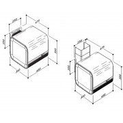 Вытяжка Sirius SL 88 45 см ЧЁРНЫЙ