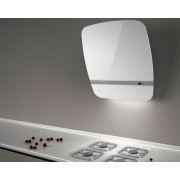 Вытяжка Sirius SL 90 55 см БЕЛОЕ СТЕКЛО