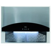 Вытяжка Sirius UPRIGHT TC 90 см НЕРЖ-ЧЁРНОЕ СТЕКЛО