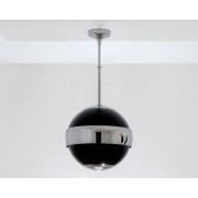 Вытяжка Sirius SILT 18 48 см ЧЁРНОЕ СТЕКЛО + LED подсв.