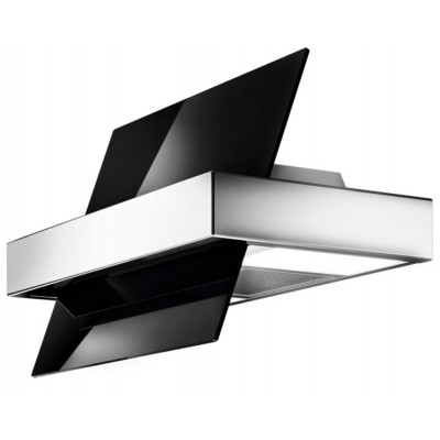 Вытяжка Galvamet Touch 86/F чёрное стекло/нерж. Вытяжка Galvamet Touch 86/F чёрное стекло/нерж.
