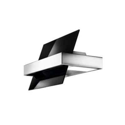 Вытяжка Galvamet Touch 86/F чёрное стекло/нерж. Вытяжка Galvamet Touch 86/F чёрное стекло/нерж.