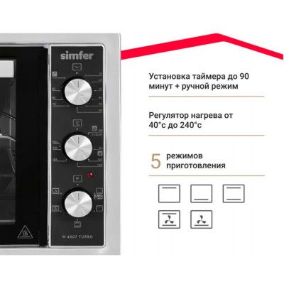 Мини-печь Simfer M4507 Мини-печь Simfer M4507