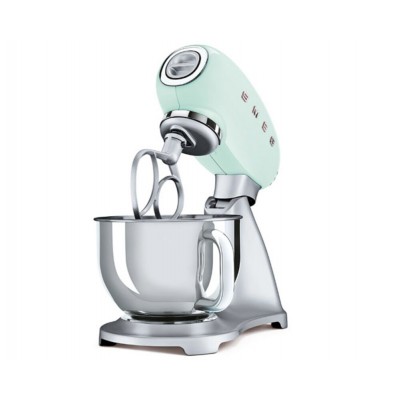 Планетарный миксер SMEG SMF02PGEU пастельный зеленый Планетарный миксер SMEG SMF02PGEU пастельный зеленый