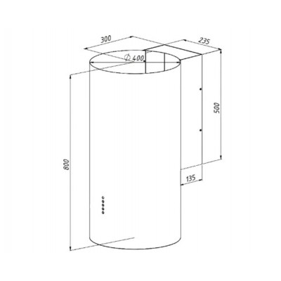 Вытяжка AKPO WK-4 Balmera WL 40 см. белый Вытяжка AKPO WK-4 Balmera WL 40 см. белый