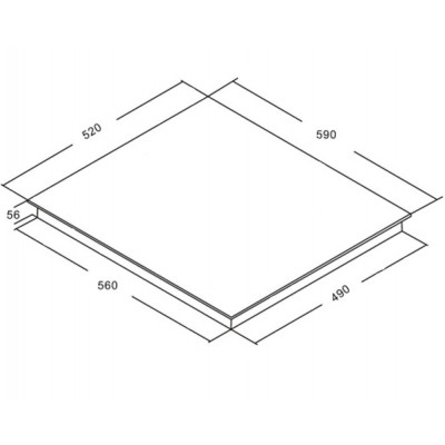 Варочная панель индукционная AKPO PIA 6094121FZ-1 BL Варочная панель индукционная AKPO PIA 6094121FZ-1 BL