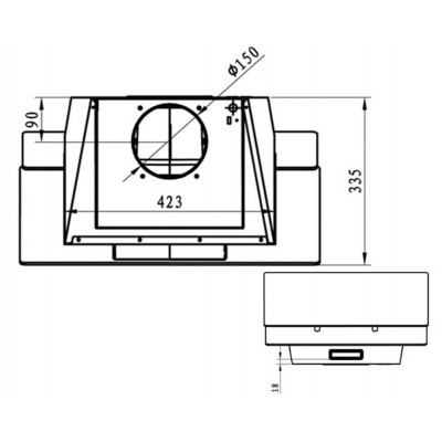 Вытяжка GORENJE WHI649B21S Вытяжка GORENJE WHI649B21S