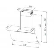 Вытяжка AKPO WK-11 Clarus II 60 см. черный