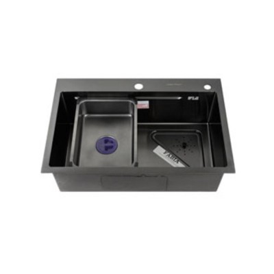 Мойка FABIA PROFI 680x450 ГРАФИТ (Корзина, угл. сифон, отв-е для доз.) Мойка FABIA PROFI 680x450 ГРАФИТ (Корзина, угл. сифон, отв-е для доз.)
