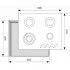 Газовая панель Akpo PGA 604 RGC-T WH Газовая панель Akpo PGA 604 RGC-T WH