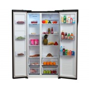 Холодильник Hyundai CS5003F ЧЕРНОЕ СТЕКЛО