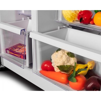 Холодильник Hyundai CS6073FV БЕЛОЕ СТЕКЛО Холодильник Hyundai CS6073FV БЕЛОЕ СТЕКЛО