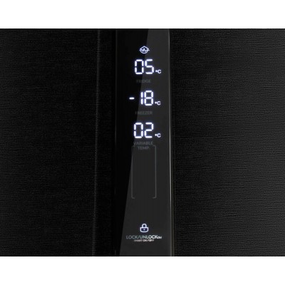 Холодильник Hyundai CS5073FV ГРАФИТ Холодильник Hyundai CS5073FV ГРАФИТ