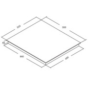Варочная панель электрическая AKPO PKA 609115K BL
