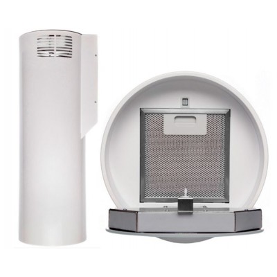 Вытяжка Konigin Ester White/White Glass 31 Вытяжка Konigin Ester White/White Glass 31