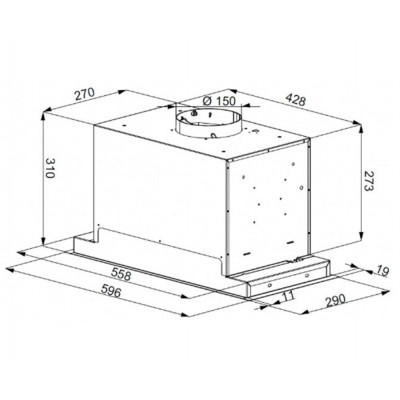 Вытяжка Konigin Extra Black 60 Вытяжка Konigin Extra Black 60