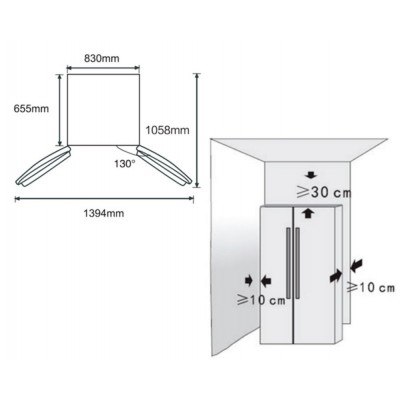 Холодильник Hyundai CM5005F ЧЕРНОЕ СТЕКЛО Холодильник Hyundai CM5005F ЧЕРНОЕ СТЕКЛО
