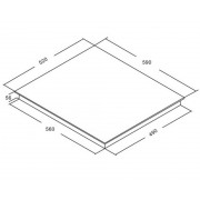 Варочная панель электрическая AKPO PKA 609215K BL