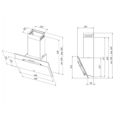 Вытяжка AKPO WK-4 Juno eco 60 см. белый Вытяжка AKPO WK-4 Juno eco 60 см. белый