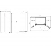 Холодильник Hyundai CS6503FV НЕРЖАВЕЮЩАЯ СТАЛЬ