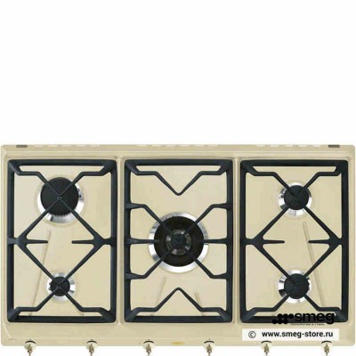 Газовая панель SMEG SRV896POGH Газовая панель SMEG SRV896POGH