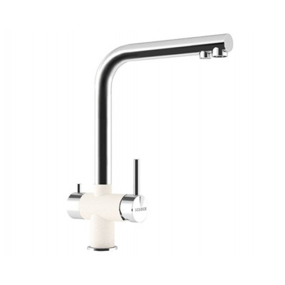 Смеситель Schock VITUS сталь/альпина (2 в 1) Смеситель Schock VITUS сталь/альпина (2 в 1)