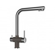 Смеситель Schock VITUS сталь/баварский камень (2 в 1)