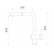 Смеситель Schock ЕPOS-D оникс