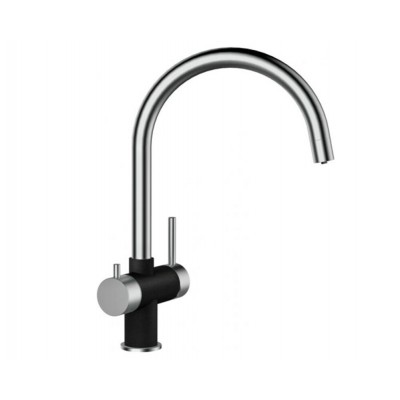 Смеситель Schock ARES сталь/оникс (2 в 1) Смеситель Schock ARES сталь/оникс (2 в 1)