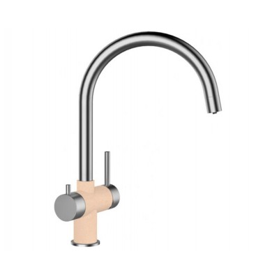 Смеситель Schock ARES сталь/лунный камень (2 в 1) Смеситель Schock ARES сталь/лунный камень (2 в 1)