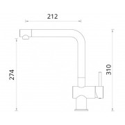 Смеситель Schock EPOS BLACK EDITION