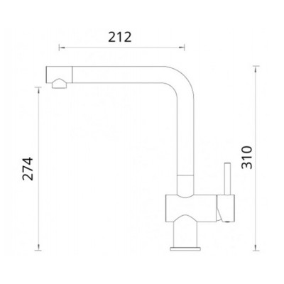 Смеситель Schock EPOS хром Смеситель Schock EPOS хром