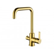 Смеситель PAULMARK Logas Lo213021-G золото