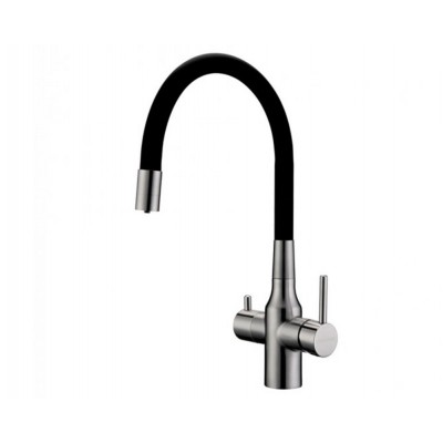 Смеситель PAULMARK Salix Sa213419-NI никель (с подкл. фильтра) Смеситель PAULMARK Salix Sa213419-NI никель (с подкл. фильтра)