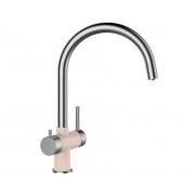 Смеситель Schock ARES сталь/эверест (2 в 1)