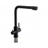 Смеситель 91121 Г-образный, ЧЕРНЫЙ, с подкл. фильтра, из нерж. стали 304 Смеситель 91121 Г-образный, ЧЕРНЫЙ, с подкл. фильтра, из нерж. стали 304