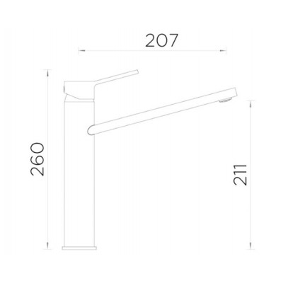 Смеситель Schock PAPILIO Cristadur серебристый камень Смеситель Schock PAPILIO Cristadur серебристый камень