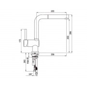 Смеситель Schock PIEGA-D хром