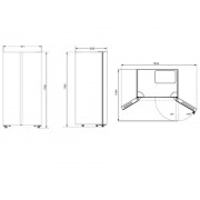 Холодильник Hyundai CS5003F ЧЕРНАЯ СТАЛЬ