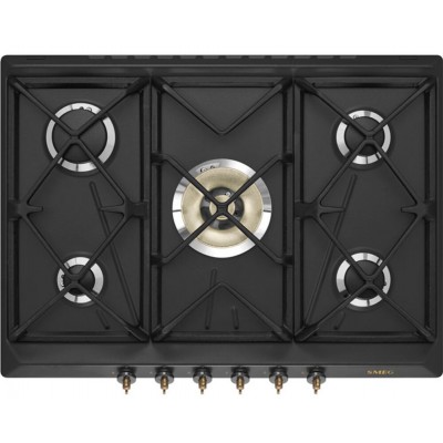 Варочная поверхность газовая SMEG SRV876AOGH Варочная поверхность газовая SMEG SRV876AOGH